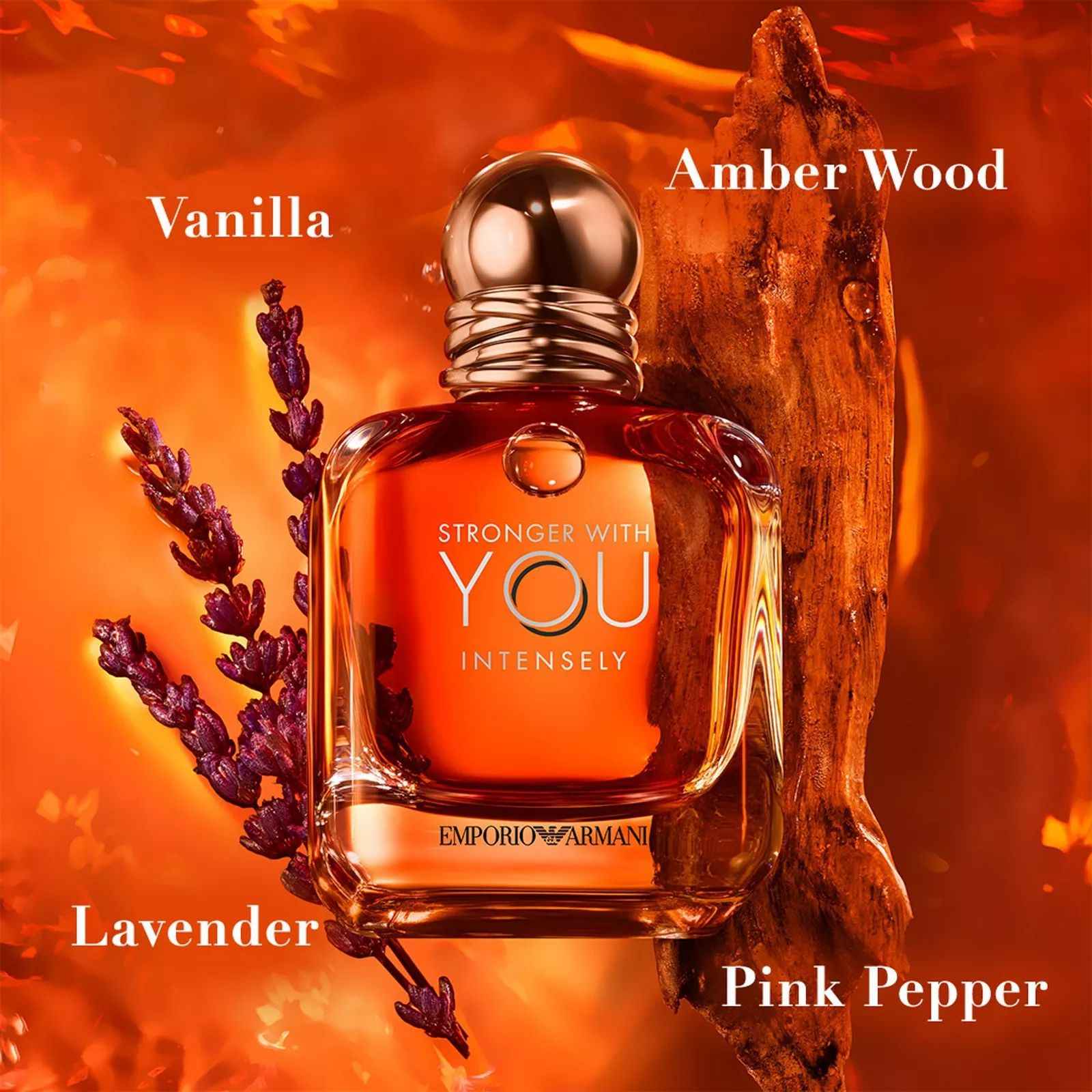 Stronge Whit You Intensely Cologne Emporio Armani 3.3oz  Eau De Perfum Spray - GG Market Essentials